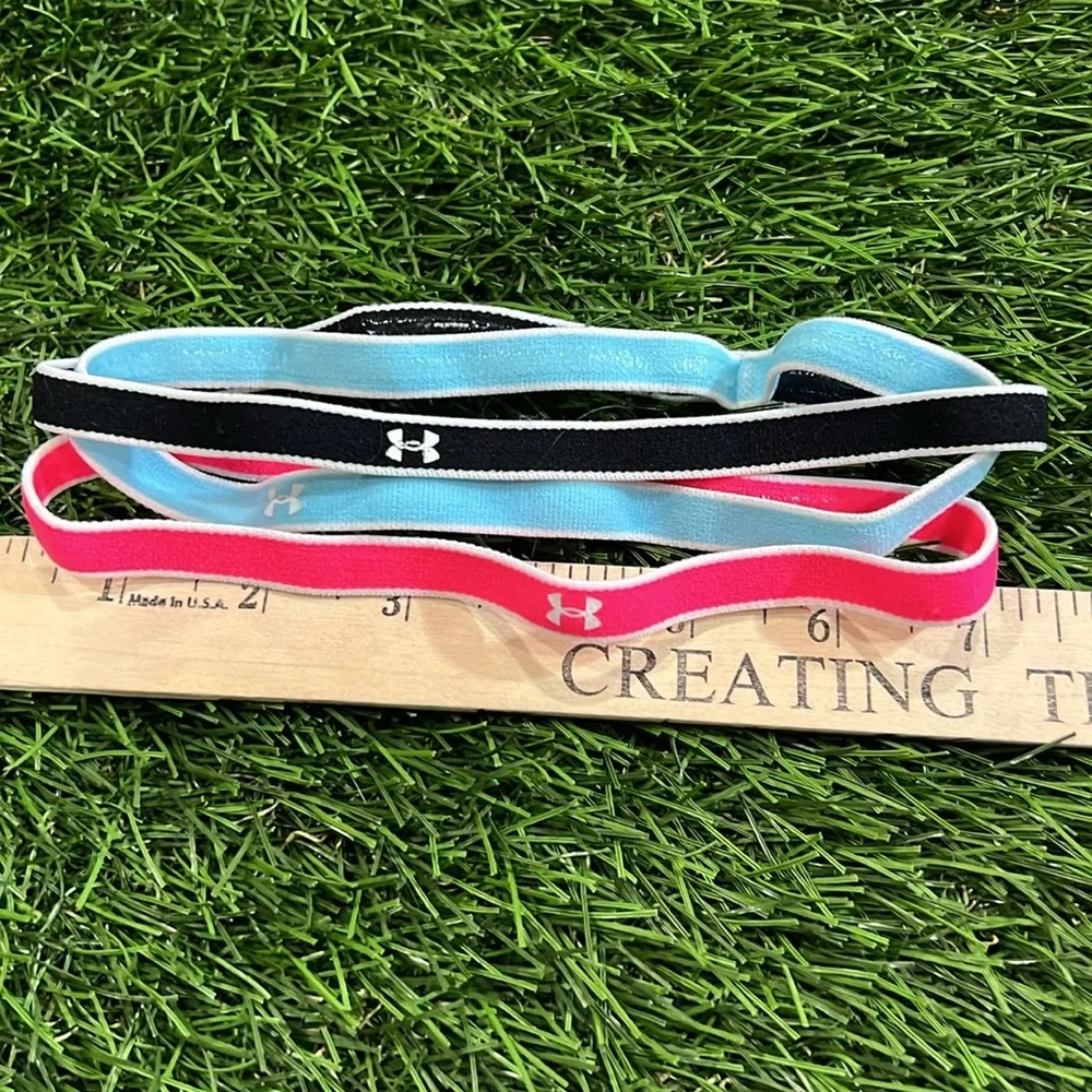 Youth Under Armour Headbands - Set of 3